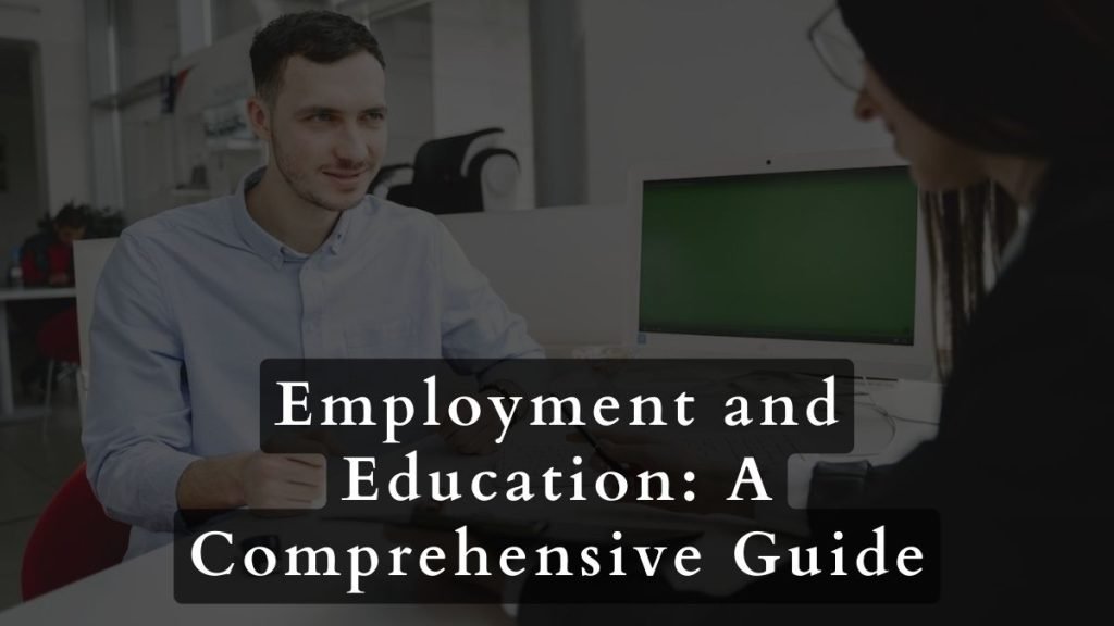 How To Manage If You've Been Found Guilty Of A Criminal Offense 2 Employment and Education