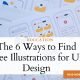 Free Illustrations for UI Design
