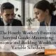 The Hourly Worker's Financial Survival Guide: Maximizing Income and Building Wealth on Variable Schedules 5 Hourly worker managing finances and tracking work schedule for financial success